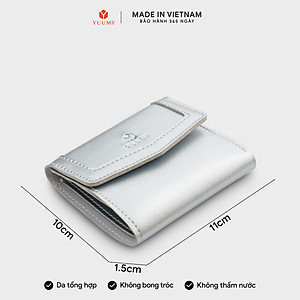 Ví Yuumy ( Thời trang nữ dáng cầm tay nhỏ gọn - Ví da Seasand YV95 )
