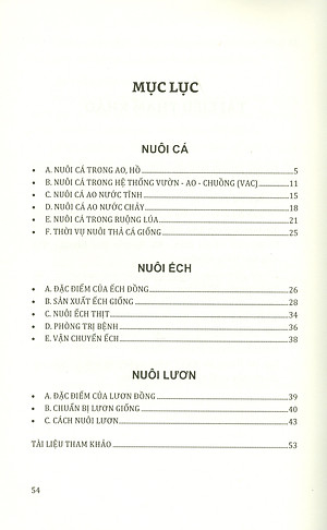 Hướng Dẫn Nuôi Cá, Ếch, Lươn
