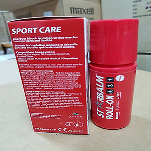 Chai lăn làm nóng cơ (Roll-On Warm) Starbalm - Hà Lan 75ml