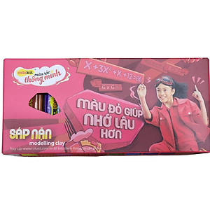 Sáp nặn học tập cho bé 12 màu Thiên Long MC022