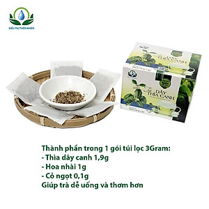 Trà Dây Thìa Canh hộp 30 Túi Lọc x 3Gram của Siêu Thị Thiên Nhiên