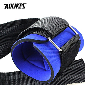 Dây kéo lưng trợ lực cổ tay tập gym AOLIKES A-7638 Sports Fitness Protection Help Wristbands