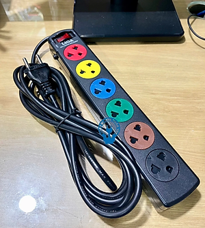 Ổ Cắm Kéo Dài 6S LIOA 6S3 (Dây 3m)
