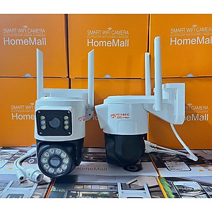Camera Wifi Yoosee 2 Mắt Xem 2 Màn Hình Cùng Lúc Ngoài Trời - Hàng Nhập Khẩu