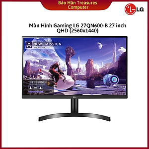 Màn Hình Gaming LG 27QN600-B 27 inch QHD (2560x1440) 75Hz / HDR / IPS / AMD FreeSync - Hàng Chính Hãng