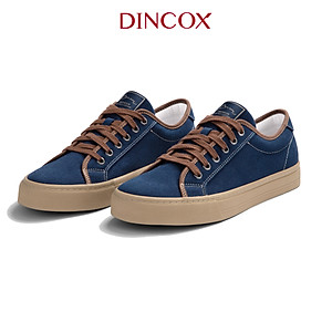 Giày Sneaker Vải Canvas Nam Nữ E12 Dark Navy Dincox
