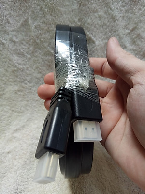 Cáp HDMI dẹp từ 1 mét rưỡi đến 20 mét, dùng để nối tivi với máy tính, máy chiếu, cáp chất lượng hình ảnh 4K - Hàng chính hãng