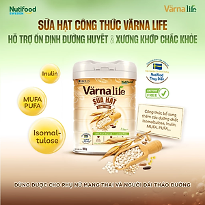 Thực phẩm bổ sung sữa hạt công thức Varna Life