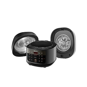 Nồi chiên không dầu kết hợp áp suất đa năng Elmich AFE-1808 - Hàng chính hãng