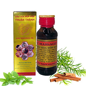 Hộp dầu Xoa bóp Massage Huế - chai 60 ml