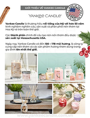 Nến ly tròn sáp đậu nành Yankee Candle size L (567g) - Bayside Cedar