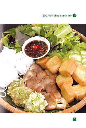 Sách 500 Món Chay Thanh Tịnh - Tập 10