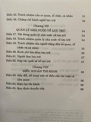 Luật Lưu Trữ Năm 2024