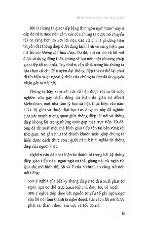 Sách Ngôn Ngữ Cơ Thể - 7 Bài Học Đơn Giản Để Làm Chủ Ngôn Ngữ Không Lời (Tái Bản)