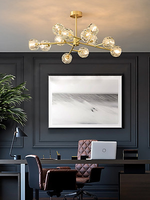 Đèn chùm pha lê ZONE trang trí nội thất hiện đại 