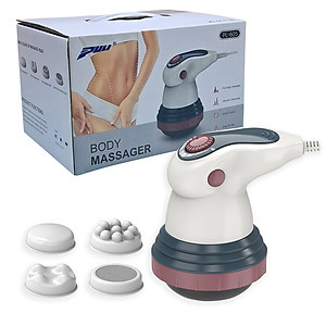 Máy massage bụng cầm tay 4 đầu hồng ngoại Puli PL-605 - Cơ