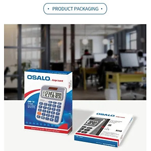 Máy tính OSALO OS-1M chính hãng, chất lượng cao(tiêu chuẩn Châu Âu-CE),10 chữ số, màn hình LCD Nhật sắc nét, bàn phím cực nhẹ, thiết kết trang nhã, đẹp mắt.