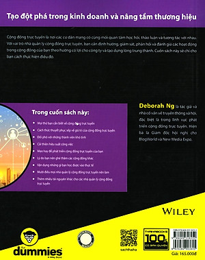 Sách Quản Lý Cộng Đồng Trực Tuyến For Dummies