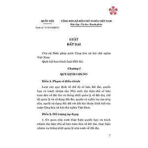Luật Đất đai (bản in 2024)