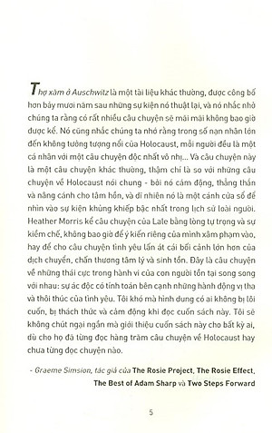 Sách Thợ Xăm Ở Auschwitz