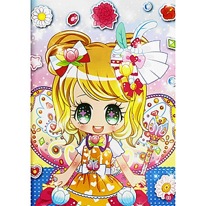 Sách 1000 Hình Dán Trang Phục Công Chúa - Công Chúa Hoa Tuy Líp (Tái Bản)