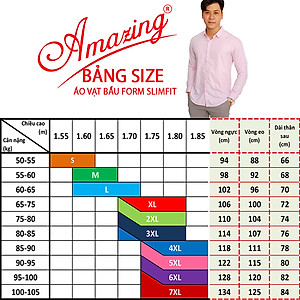 Áo sơ mi nam form body slim fit,  phong cách Hàn, không túi, vải màu trơn Bamboo mượt mát, hiệu Amazing