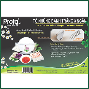 Tô Nhúng Bánh Tráng 3 Ngăn Loại Lớn Prota