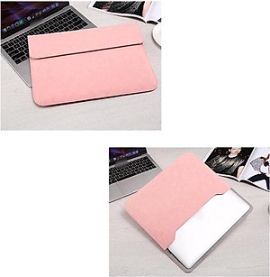 Bao da, túi da, cặp da chống sốc cho macbook, laptop, surface kèm ví đựng phụ kiện