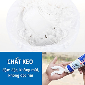 Keo Vá Tường Chống Thấm LKB 250gr Trám Trét Vết Nứt Khe Hở Tường Chống Mốc Ẩm Làm Sạch Tường Chống Thấm Tặng Kèm Bộ Dụng Cụ