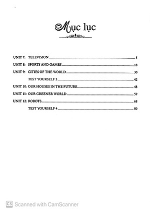 Sách Bài Tập Tiếng Anh 6 Tập 2 (Không Đáp Án)