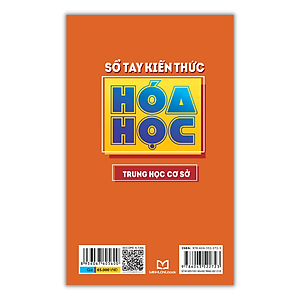 Sách - Sổ Tay Kiến Thức Hóa Học Trung Học Cơ Sở