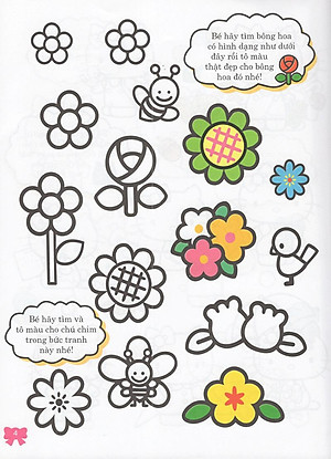 Bộ 4 Cuốn Hello Kitty- Sách Tô Màu: Rèn Luyện Khả Năng Cho