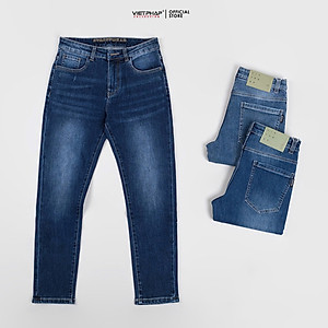 (BIG SALE) Quần  Jeans Nam VIỆT PHÁP/ Chất Cotton Cao Cấp , độ bền màu cao 3615