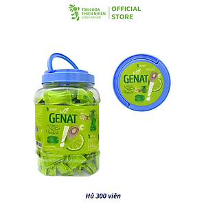 Kẹo ngậm Genat Chanh Sả (Hủ 300 viên)