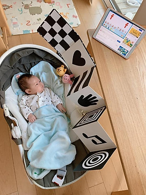 Sách Kích Thích Thị Giác Black And White - Cho Trẻ Sơ Sinh