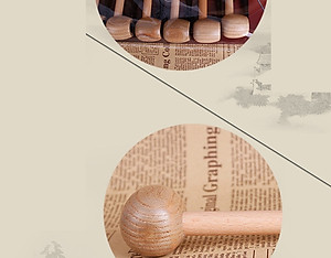 Tẩu thuốc gỗ rắn cao cấp kiểu mới độc lạ ( không kèm theo đế )