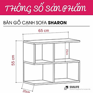 Bàn cạnh sofa SMLIFE Sharons