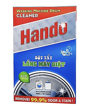 Hộp 2 gói tẩy lồng máy giặt siêu sạch Hando