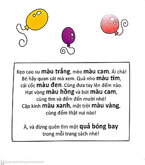 Sách Cùng Tìm Với Bé: Sắc Màu Rực Rỡ