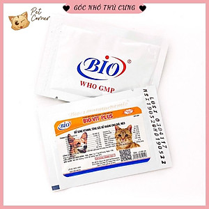 Vitamin dành cho chó mèo Bio-Vit Plus 5gr (Bổ sung Vitamin và tăng sức đề kháng cho thú cưng)