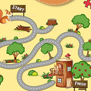 Trò Chơi Mê Cung - Thử Thách Tư Duy (Sách Bản Quyền) (2-8 Tuổi)