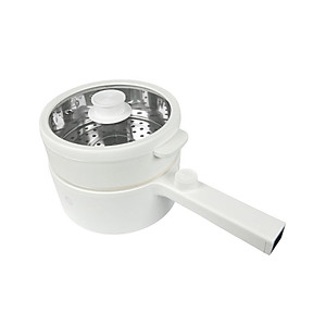 Nồi Nấu Đa Năng kèm xửng hấp Mishio MK271new 1,5L 600W- Hàng chính hãng