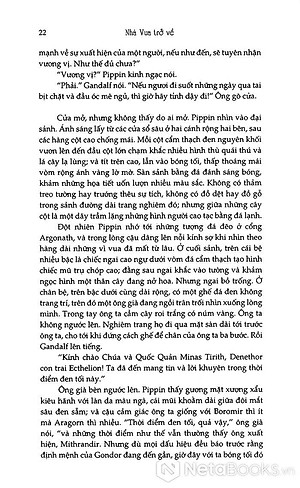 Sách Chúa Tể Những Chiếc Nhẫn - Nhà Vua Trở Về (Tái Bản)