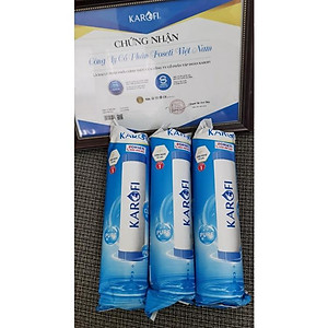 Combo 3 lõi số 1 - Công nghệ vi lọc Karofi hàng chính hãng