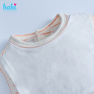 Bộ bodysuit kẻ thủy thủ cho bé vải sợi tre cao cấp BB032, set body bé trai bé gái, body cho bé sơ sinh hàng chính hãng HAKI
