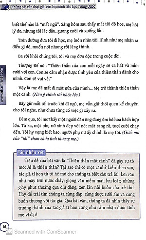Sách Những Bài Văn Đoạt Giải Của Học Sinh Tiểu Học Trung Quốc