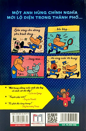 Sách Dog Man 1 - Anh Hùng Lộ Diện (Bìa Mềm)