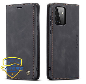 Bao da cao cấp dành cho Samsung A12, Samsung A52, Samsung A52s Samsung A72 dạng ví Caseme - Hàng Nhập Khẩu