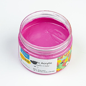 Màu nước acrylic cao cấp không phai màu dạng hũ 100ml Thiên Long Colokit ACR-C007