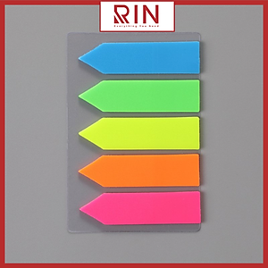Giấy ghi chú đánh dấu / giấy phân trang / giấy đánh dấu trang trong suốt cho học sinh, văn phòng